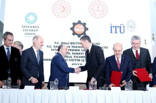 Mesleki ve teknik eğitimde işbirliği protokülü, imzalandı