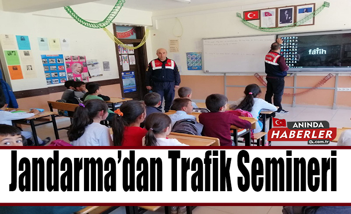 Jandarma’dan Trafik Semineri